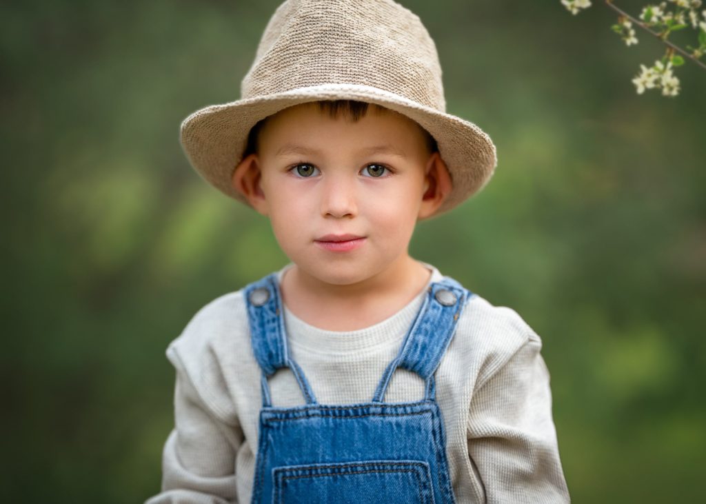 3 year old Perth boy during photosession