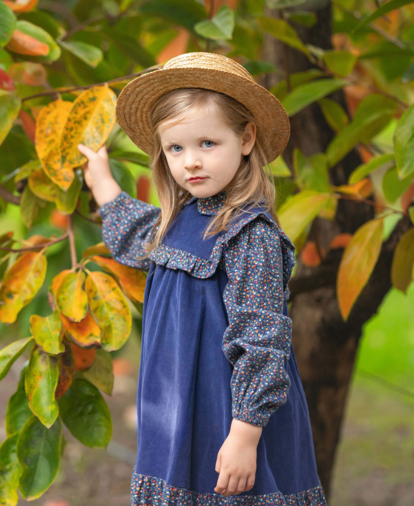Perth girl during autumn family photoshoot - Perth Family Photography